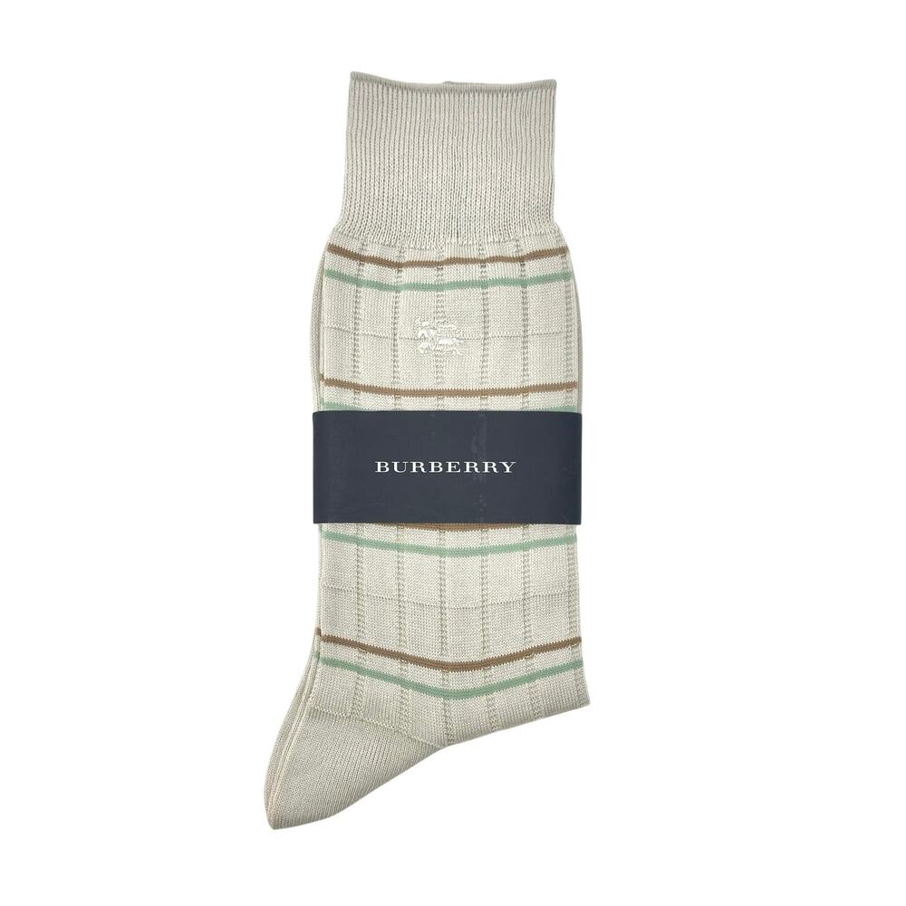 Burberry Striped Dress Socks